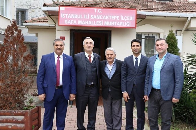 Kaymakam Çakıroğlu, Safa Mahallesi Muhtarı Sinan Özer`i ziyaret etti