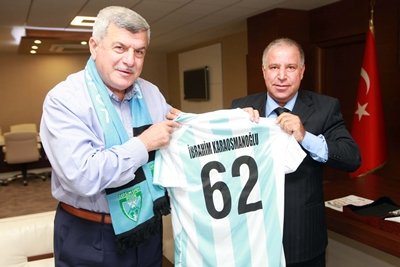 Dersimspor?dan teşekkür ziyareti
